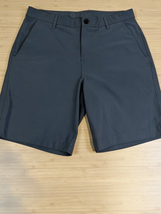 Vuori Other - Vuori Meta Shorts Mens 34 Blue Gray Chino 8"Inseam Performance Golf